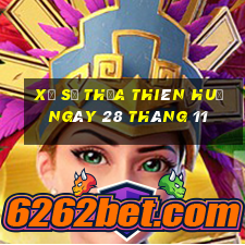 xổ số thừa thiên huế ngày 28 tháng 11