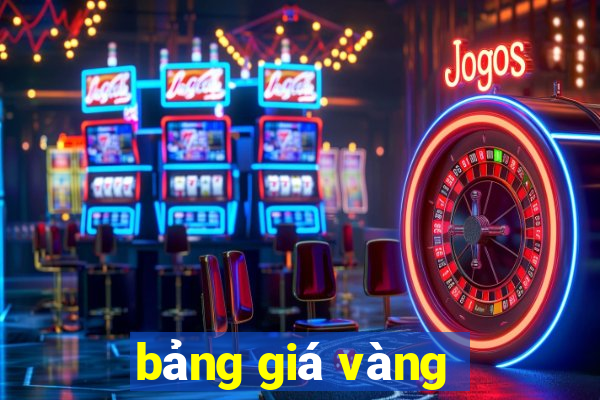 bảng giá vàng