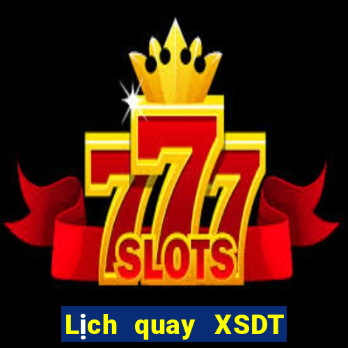 Lịch quay XSDT 6x36 Chủ Nhật