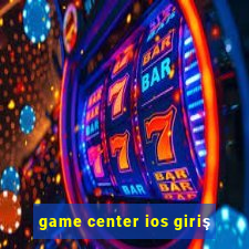 game center ios giriş