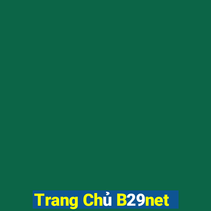 Trang Chủ B29net