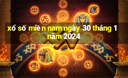 xổ số miền nam ngày 30 tháng 1 năm 2024