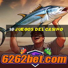 10 juegos del casino