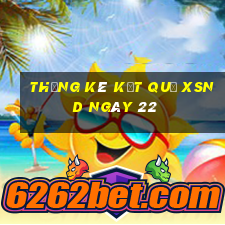 THỐNG KÊ KẾT QUẢ XSND ngày 22