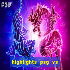 highlights psg vs club brugge