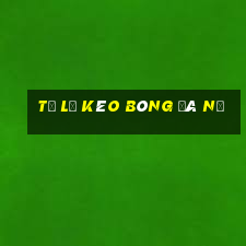 tỷ lệ kèo bóng đá nữ