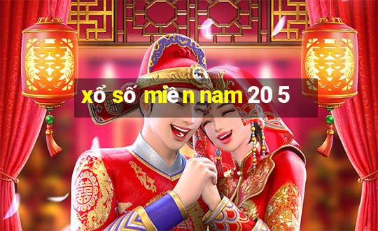 xổ số miền nam 20 5