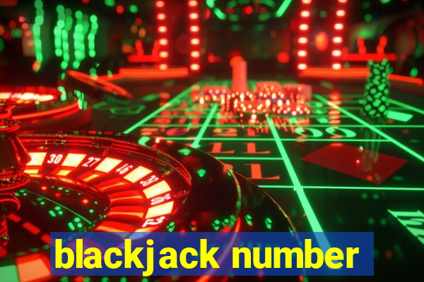 blackjack number