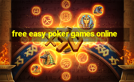 free easy poker games online