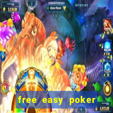 free easy poker games online