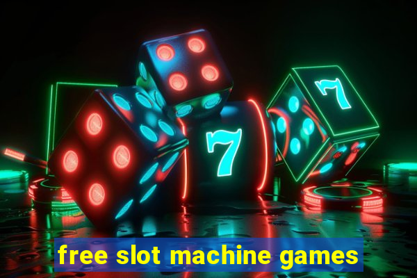 free slot machine games