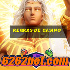 regras de casino