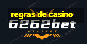 regras de casino