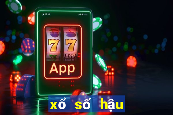 xổ số hậu giang 23 tháng 04