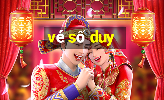 vé số duy