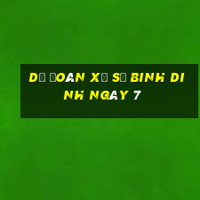 Dự Đoán Xổ Số binh dinh ngày 7