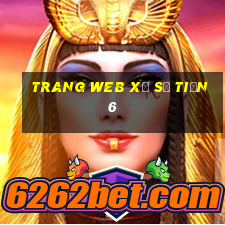 Trang web xổ số tiền6