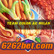 team color ac milan