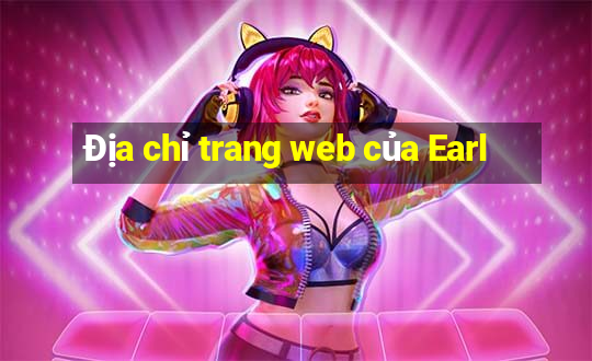 Địa chỉ trang web của Earl