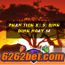 Phân tích Xổ Số binh dinh ngày 14