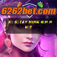 xổ số tây ninh gần nhất