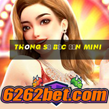 thông số bạc đạn mini