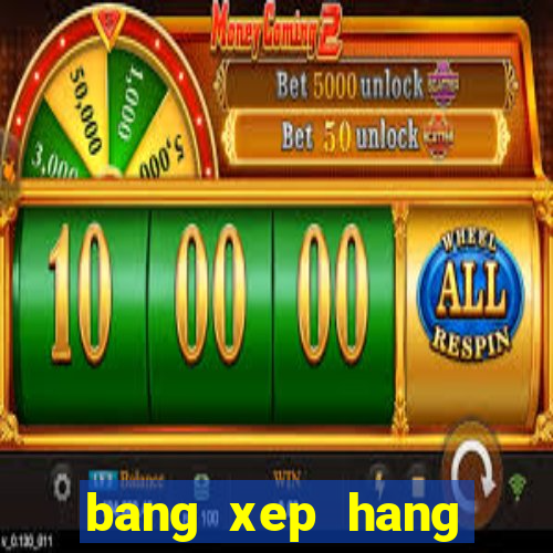 bang xep hang seagame 29 bong da