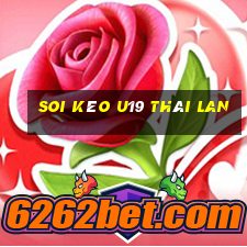 soi kèo u19 thái lan