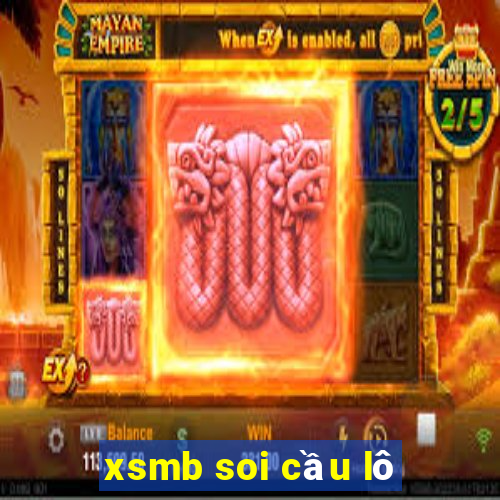 xsmb soi cầu lô