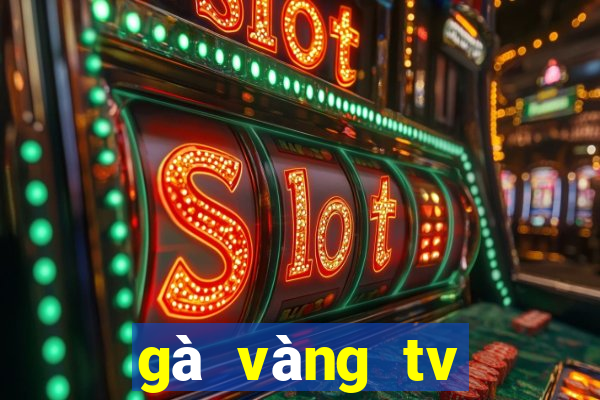 gà vàng tv trực tiếp bóng đá hôm nay