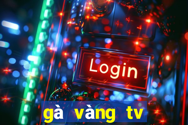 gà vàng tv trực tiếp bóng đá hôm nay