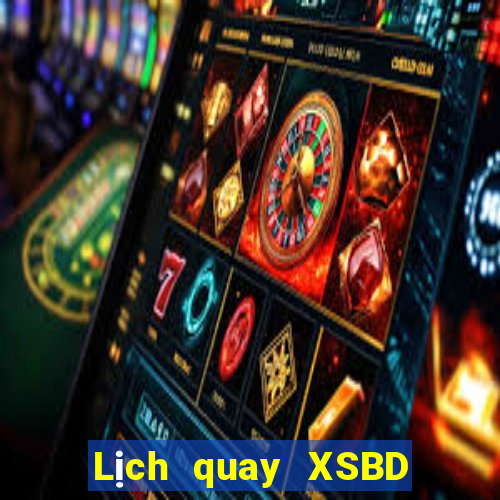 Lịch quay XSBD ngày 21