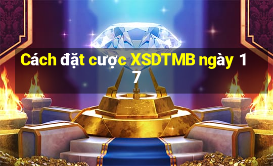 Cách đặt cược XSDTMB ngày 17