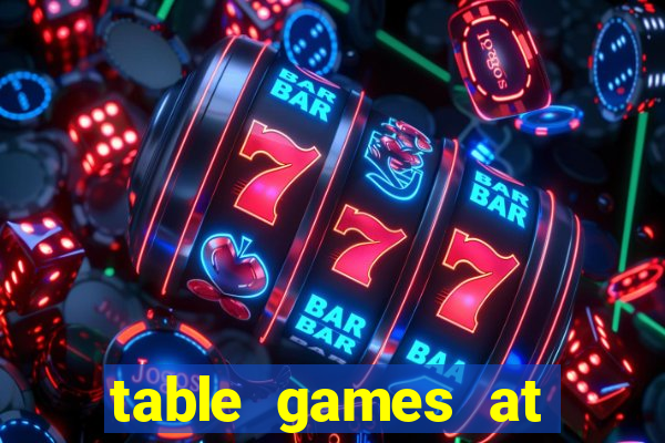 table games at casino windsor