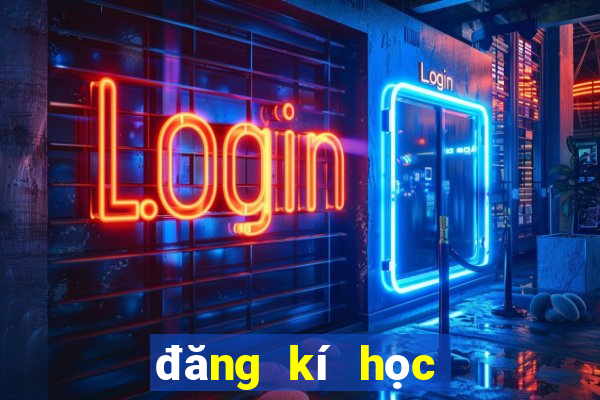 đăng kí học phần hcmue