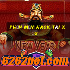 phần mềm hack tài xỉu