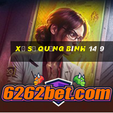 xổ số quảng bình 14 9