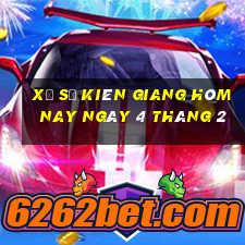 xổ số kiên giang hôm nay ngày 4 tháng 2