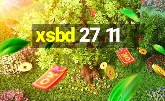 xsbd 27 11