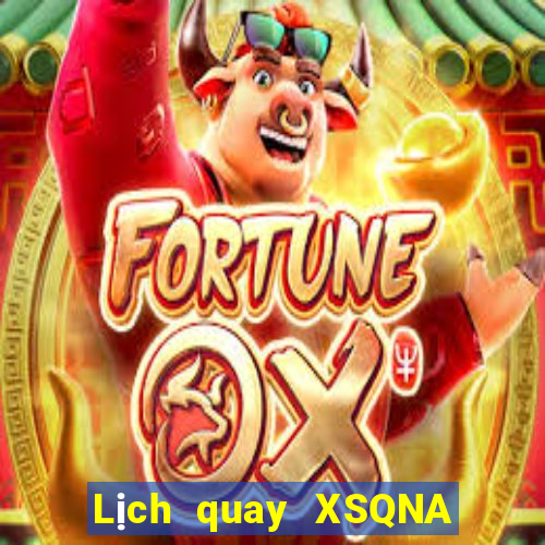 Lịch quay XSQNA ngày 22