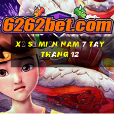 xổ số miền nam 7 tây tháng 12