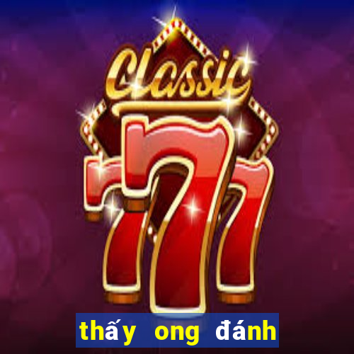 thấy ong đánh con gì