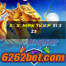 xổ số ninh thuận 31 3 23