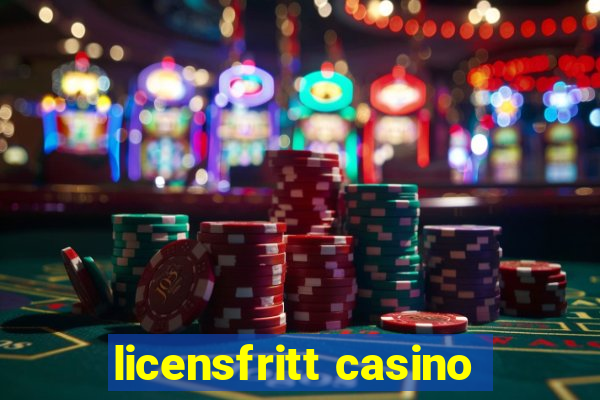 licensfritt casino