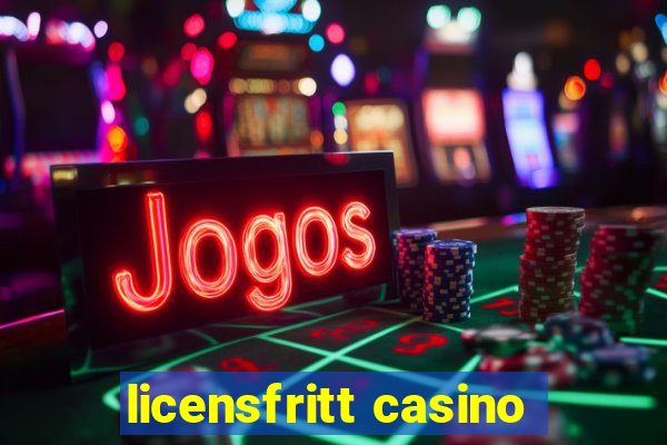 licensfritt casino