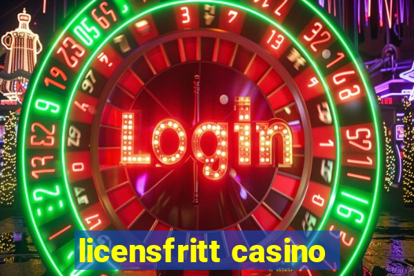 licensfritt casino