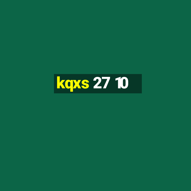 kqxs 27 10