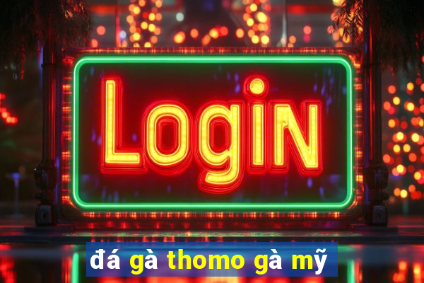 đá gà thomo gà mỹ