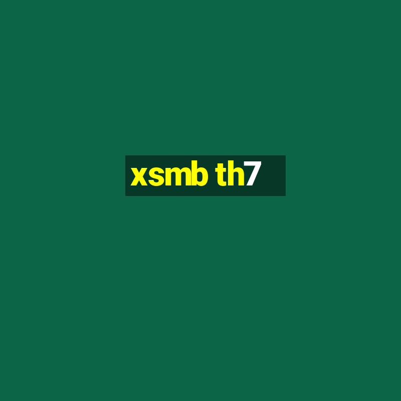 xsmb th7