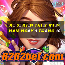 xổ số kiến thiết miền nam ngày 1 tháng 10